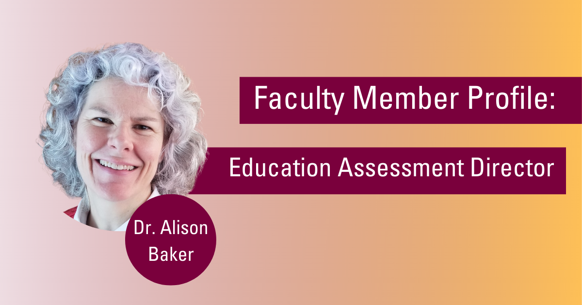 Faculty Member Profile: Alison Baker